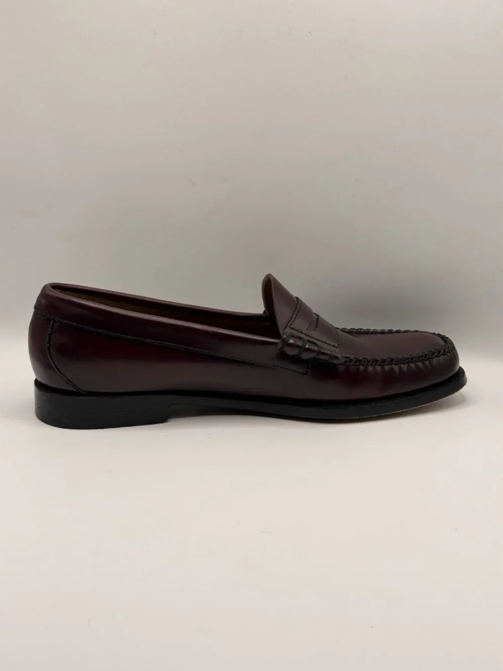 G.H.BASS Wine Penny Leather Loafer Mens Sz 10.5